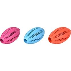 Flamingo Dental Ballon DE Rugby en Caoutchouc Ass 11CM