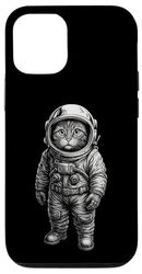 Space Astronaut Cat Case for iPhone 12/12 Pro
