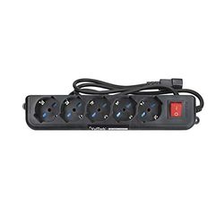 Bypass VULTECH Mu-UPS01 meervoudige contactdoos 5 werkplekken voor UPS IEC14 knop On/Off