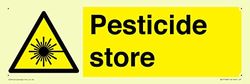 Cartello Pesticide Store, 300 x 100 mm, L31