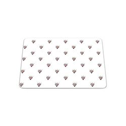 Bonamaison, Digital Print Rectangle Mouse Mat Non-slip Base for Office and Home, Size: 22x18cm