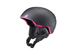 Julbo HAL Casque de Ski pour Femmes, Noir/Rose, 54/58