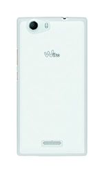 Phonix WKRDGGPW Cover "Gel Protection plus" met displaybeschermfolie voor Wiko Ridge 4G wit