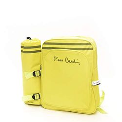 Pierre Cardin Mochila Térmica con Portabotellas Talla Única Amarillo