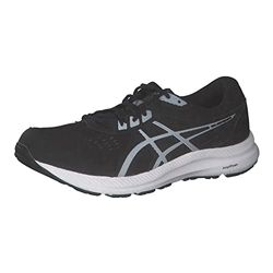 ASICS Gel-Contend 8 Herr Sneakers, Svart svart vit, 46.5 EU