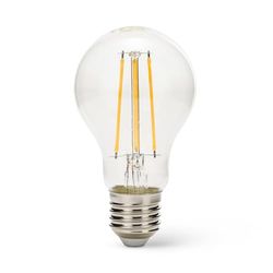 LED-glödlampa, A60 droppar, 8 W/1055 lm, E27-sockel, 4000 K.