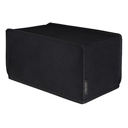 playvital Black Nylon Horizontal Dust Cover for Xbox Series X Console, Soft Neat Lining Dust Guard, Anti Scratch Waterproof Cover Sleeve for Xbox Series X Console