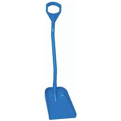 Vikan Hygiene 5610-3 Ergonomic shovel,blue, handle 111cm, 34x27cm /1