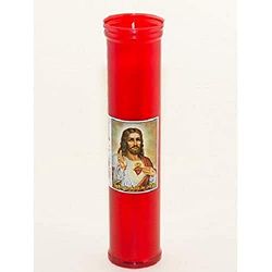Velon stompkaars (rood) 4 x 1 stuk (in totaal 4 stuks)