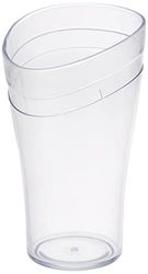 Homecraft Deluxe Nosey Cup, ergonomiczny kształt kubka z wycięciem dla stabilnej i stałej pozycji picia, funkcjonalna pomoc w piciu eliminuje przechylanie głowy, nietłukący materiał, pojemność kubka