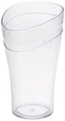 HOMECRAFT Deluxe Nosey Cup, Ergonomic Shaped Cup with Cut Out for Stable and Fixed Drinking Position, Functional Drinking Aid Eliminates Tipping the Head, Shatterproof material, Cup Capacity 250ml