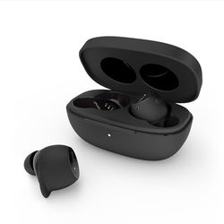 Belkin SoundForm Immerse True Wireless Earbuds, hybride ruisonderdrukking, draadloos opladen, zweet- en waterbestendig, Apple Zoek mijn en Belkin Ping My Earbuds voor iPhone, Galaxy, Pixel etc, zwart