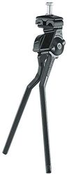 Pletscher mäns tvillingben bottenfäste monterat kickstand, svart, 320 mm UK