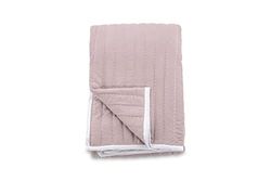 Venture Home June Bedspread Microfibre 260 x 260 cm Light Pink