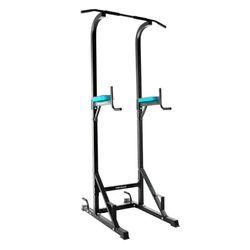 Cecotec Drumfit PullUps 4000 Power Tower, bekleed en met anti-slip handgrepen, in hoogte verstelbaar, max. gewicht 120 kg