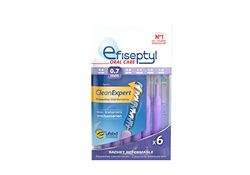 EFISEPTYL - 6 spazzole Clean Expert, 0,7 mm