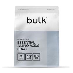 Bulk Pure Essential Amino Acids Powder, Blue Raspberry, 500 g