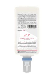 Pevacare Urea – Crema de cuidado de la piel rica en ingredientes activos con 5% de urea, botella de 1 litro Care & Clean, 6 unidades