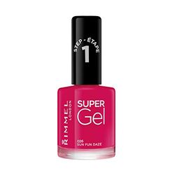 Rimmel London Super Gel Nail Polish Beach Ready Collection, 26 Sun Fun Daze, 12 ml