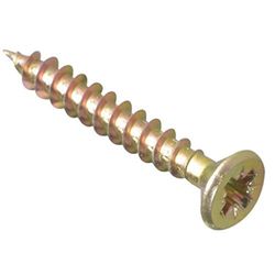 Forgefix MPS430Y - Parafuso para madeira (tamanho: 4,0 x 30 mm)