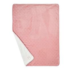 Nattou Knuffeldeken haas, superzacht, 75 x 100 cm, polyester, lapidou, roze