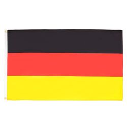 AZ FLAG - Bandera Alemania - 250x150 cm - Gran Bandera Alemana 100% Poliéster con Ojales de Metal Integrados - 300g - Colores Vivos Y Resistente A La Decoloración