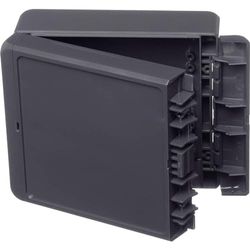 Bopla! Wandbehuizing, inbouwkoffer Bocube B 141306 ABS-7024 96033224 grafietgrijs (RAL 7024) 125 x 151 x 60 AB