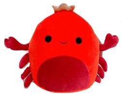Squishmallows SQCR06528 - Georgios de Krab 40 cm, officieel Kelly Toys pluche, superzacht knuffeldier