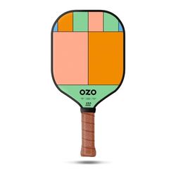 OZO Pickleball - Jupiter Inceptra Chroma - Raquette de Contrôle pour Le Niveau Intermédiaire Approuvée par l'USAPA - Surface en Fibre de Carbon