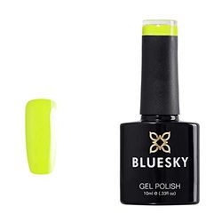 BLUESKY Gel Polish Sorbet Zest Neon 34 Gel Gel Soluble Esmalte de Uñas Amarillo 10ml