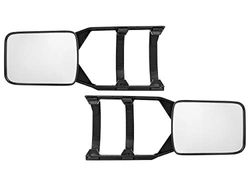 Calima 46042 - Juego de espejos retrovisores izquierdo y derecho para caravana negro