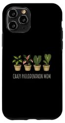 Philodendron Plant - Crazy Philodendron MOM Case for iPhone 11 Pro