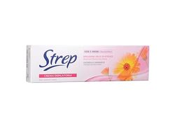 Strep - Crema Depilatoria Viso e Bikini, Depilazione Dolce ed Efficace, Lascia la Pelle Liscia e Vellutata, 75ml