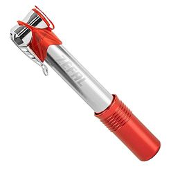 Zéfal Air Profil Micro - Mini pompe aluminium vélo de route - Compacte & Légère, Mixte Adulte, Rouge, Taille Unique