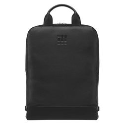 Moleskine Device Bag Collection Classic Leather, Sac Porte PC Vertical en Cuir, Sac à Dos Porte PC pour Laptop, Notebook, iPad, Ordinateur jusqu'à 15'', Dimensions 30 x 8,5 x 40 cm, Couleur Noir