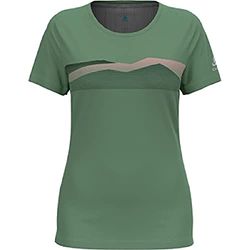 Odlo Donna Maglietta a maniche corte F-DRY RIDGELINE