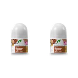 Dr.Organic Moroccan Argan Oil Deodorante 50 ml (Confezione da 2)