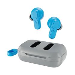 Skullcandy Dime 2 Auriculares In-Ear Inalámbricos, 12 h de Autonomía, Micrófono, Compatibles con iPhone Android y Dispositivos Bluetooth- Gris