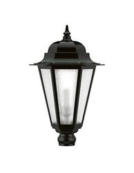 Cristher VILLA BIG - kop van aluminium diffuser glas IP-23 zwart