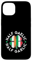 Half Gaelic Half Garlic Irish Italian St. Patricks Day Case for iPhone 13