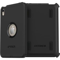 OtterBox para iPad Mini 8,3" 7.ª Gen 2024 (A17 Pro) / 6.ª Gen 2021, Funda Protectora Rugerizada Superior, Defender Series, Negro