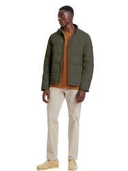 Nylon Lightweight Quilted Jacket Forest Night Xxl