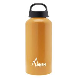 Laken Unisex - Adulto Classic Alluminio Arancio 600 ml BPA Free Alluminio Bottiglia PBA