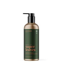 ATTITUDE Shampoing pour Cheveux Colorés aux Huiles Essentielles, EWG Verified, Testé Dermatoloiquement, Végane, Patchouli et Poivre Noir, 473 mL