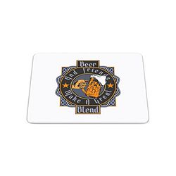 Bonamaison, Digital Print Rectangle Mouse Mat Non-slip Base for Office and Home, Size: 22x18cm