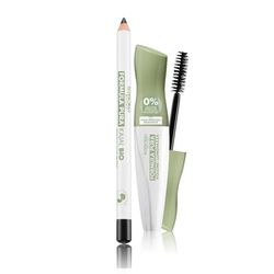 Deborah Milano - Set Makeup Matita Kajal Occhi BIO Formula Pura, Deep Black n.1 e Mascara Formula Pura Volume e Lunghezza, Volumizzante e Allungante, Nero,12 ml