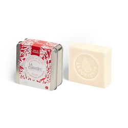 La Corvette, Sapone di Natale SPECIE e portasapone - idea regalo - prodotto a Marsiglia - 95% di origine naturale