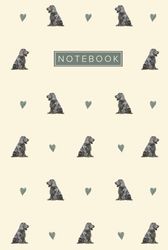 Cocker Spaniel Notebook Hardcover: Cute Aesthetic Lined Journal for Black Cocker Spaniel Lovers & Owners