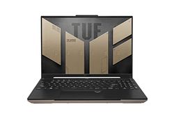 ASUS TUF A16-TUF617NS-N3058W Laptop Gamer Sandstorm 16" Full HD+ 165 Hz (AMD Ryzen 7 7735HS, AMD Radeon 7600S, 16G RAM, 512 GB PCIe SSD) Windows 11 francuska klawiatura z podświetleniem AZERTY
