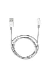 Verbatim Verbatim 48862 - Cavo micro USB per sincronizzazione e ricarica, 100 cm, colore: Argento